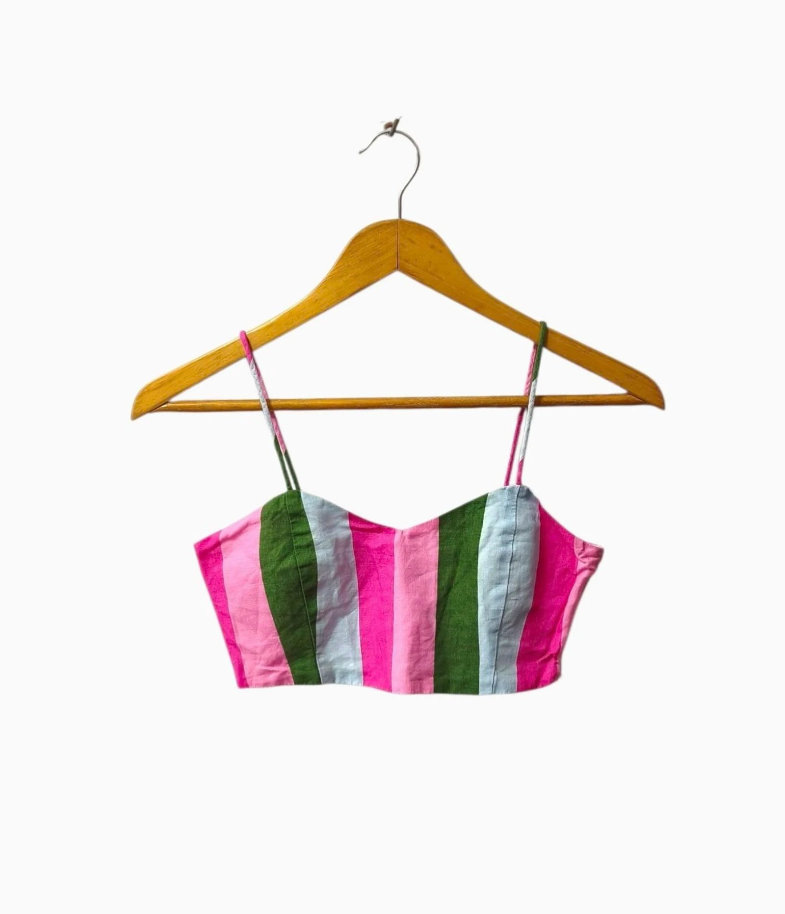 Crop top multicolor Zara mujer Talla XS